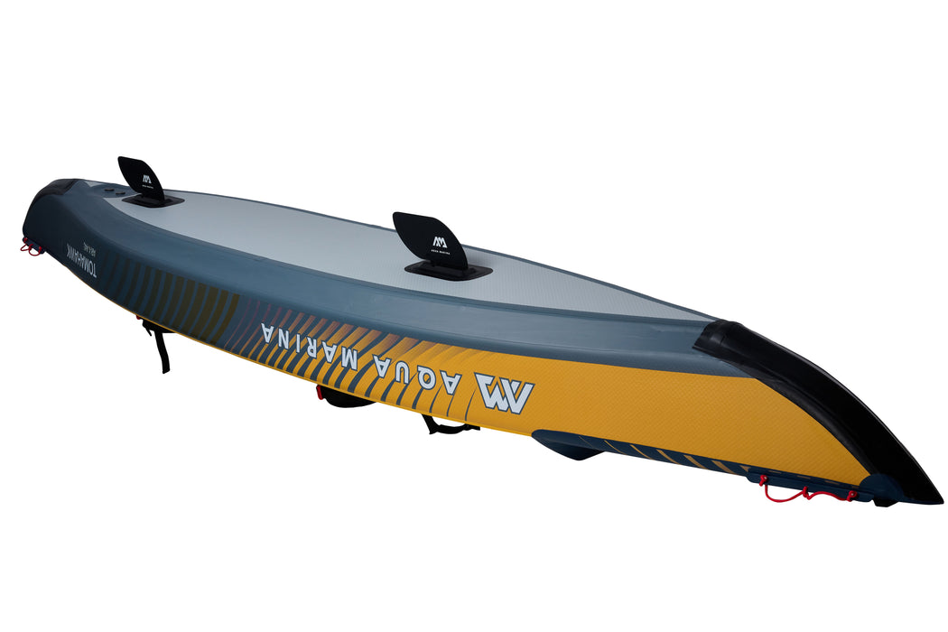 Aqua Marina TOMAHAWK AIR-K 12'4" Inflatable High Pressure Speed Kayak/Canoe (2023)