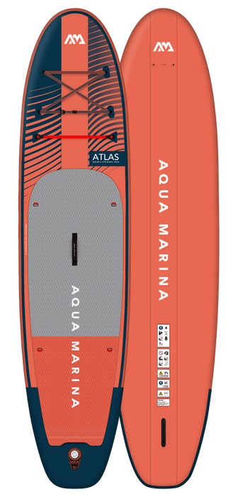 Aqua Marina ATLAS 12'0" Inflatable Paddle Board All-Around Advanced SUP (2023)