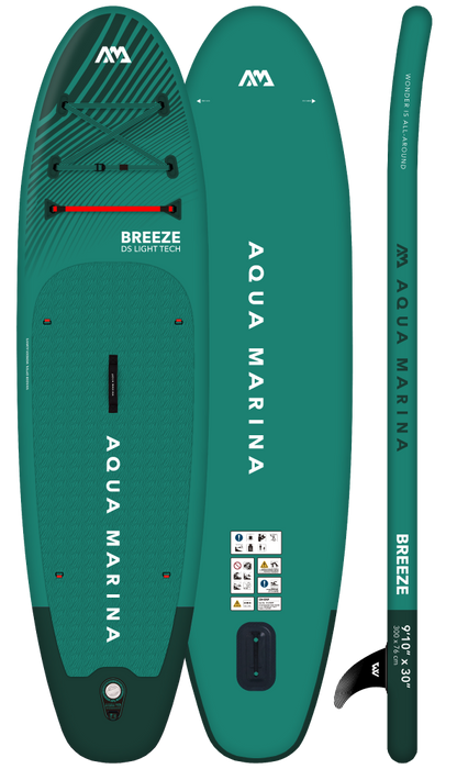 Aqua Marina BREEZE 9'10"Paddle Board Gonflable All-Around SUP (2023)