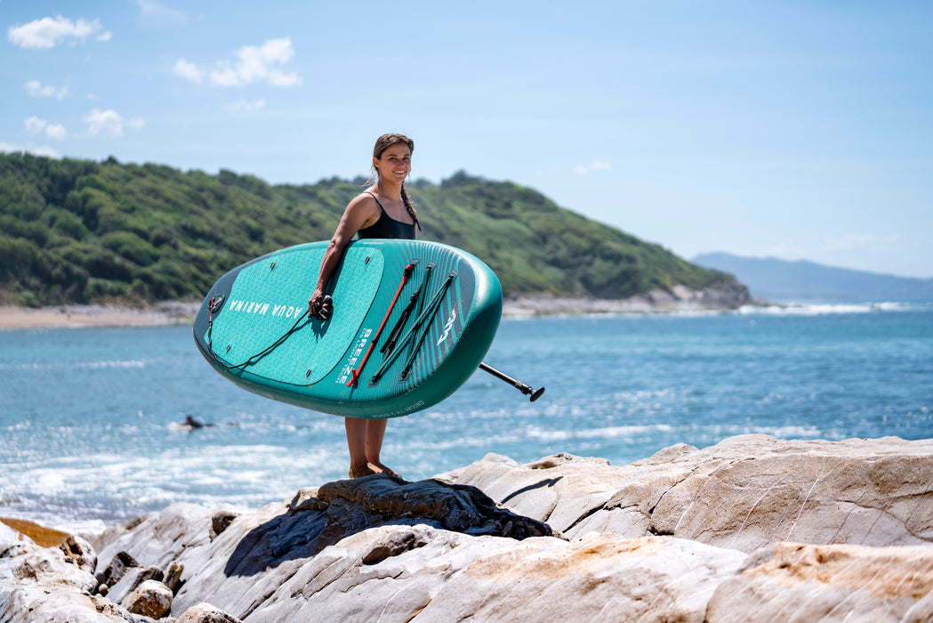 Aqua Marina BREEZE 9'10" Inflatable Paddle Board All-Around SUP (2023)
