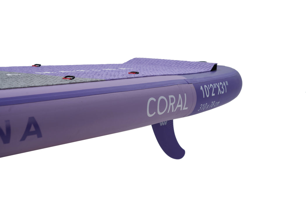 Aqua Marina CORAL-N 10'2" Inflatable Paddle Board All-Around Advanced SUP (2023)