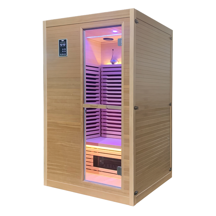 Blisspod | Helsinki | Full Spectrum Ultimate Indoor Sauna | Red Light Therapy | 2 Person