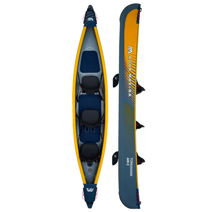 Aqua Marina TOMAHAWK AIR-C Kayak/Canoë Gonflable Haute Pression 15'8"(2023)