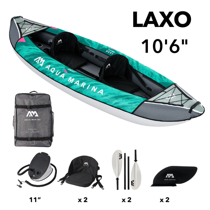 Kayak récréatif gonflable Aqua Marina LAXO 10'6"