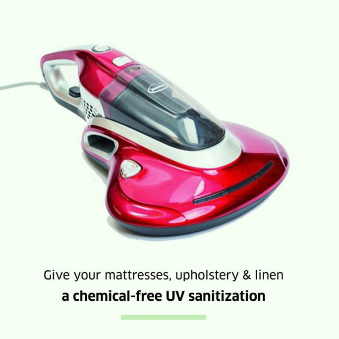 Désinfectant et aspirateur multi-usages pour lit et tissus Ewbank UV400