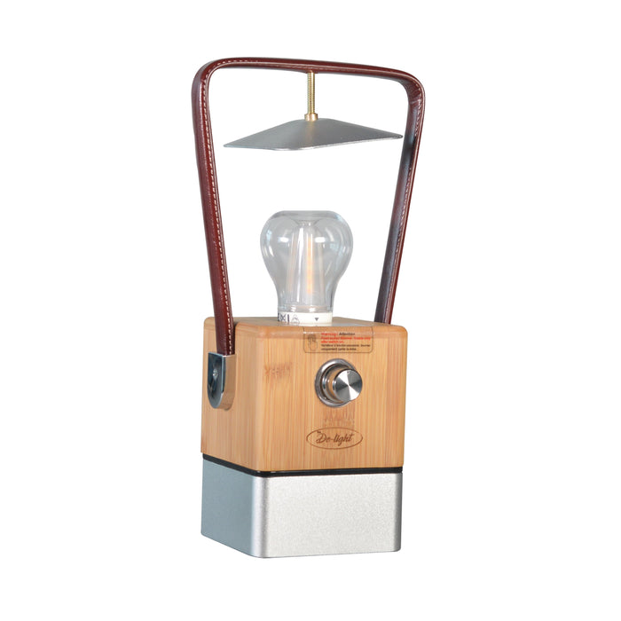 TRU De-LIGHT VIENNA LED, Lampe de Bureau Dimmable - Lampe/Power Bank/Décoration Tout-En-Un