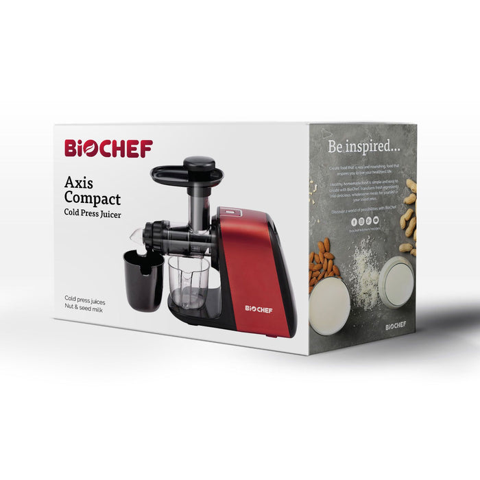 Axis - Compact, Cold Press, Masticating, a Complete Juicer - ROUGE