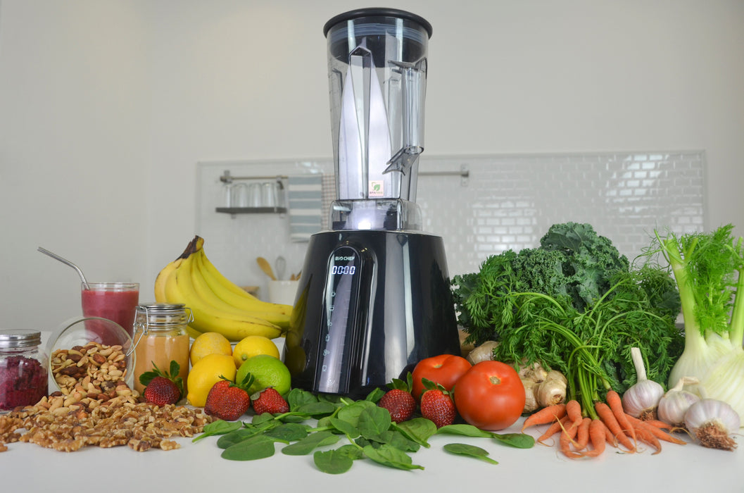 Living Food Blender, Enzyme Protection Technology, LED Touch, BLACK