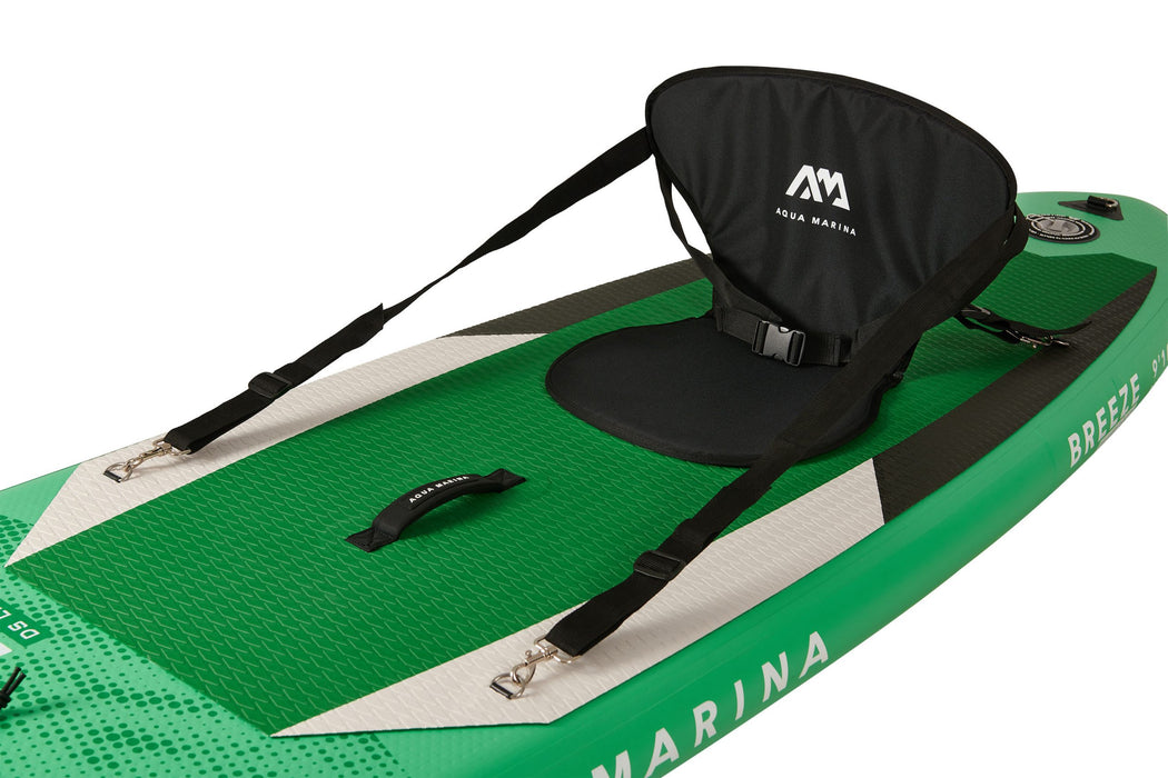 Aqua Marina Stand Up Paddle Board - BREEZE 9'10"- Ensemble SUP gonflable comprenant sac de transport, pagaie, aileron, pompe et harnais de sécurité