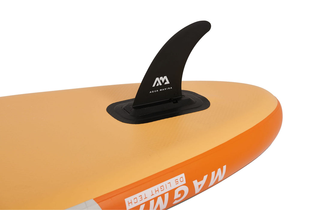Aqua Marina Stand Up Paddle Board - MAGMA 11'2"- Ensemble de SUP gonflable comprenant un sac de transport, une pagaie, une aileron, une pompe et un harnais de sécurité