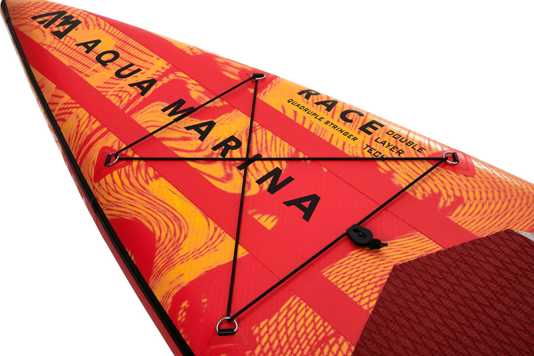 Aqua Marina Stand Up Paddle Board - RACE 12'6"- Pack SUP gonflable comprenant sac de transport, aileron, pompe et harnais de sécurité
