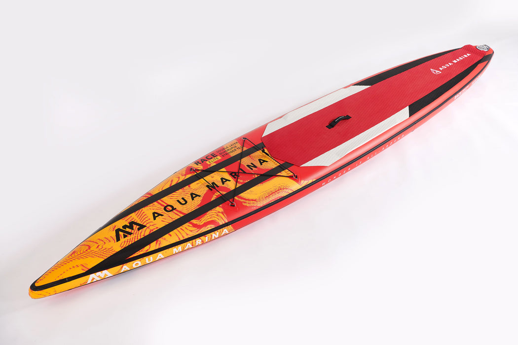 Aqua Marina Stand Up Paddle Board - RACE ELITE 14'0"- Pack SUP gonflable comprenant sac de transport, aileron, pompe et harnais de sécurité