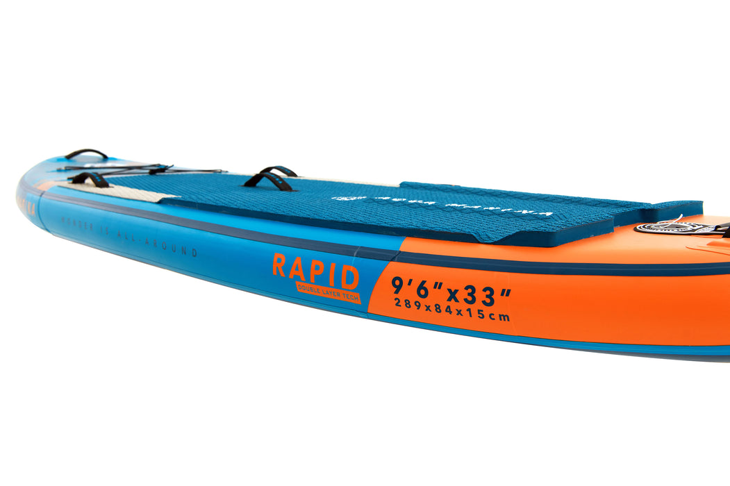 Aqua Marina RAPID 9'6" Inflatable Paddle Board River SUP