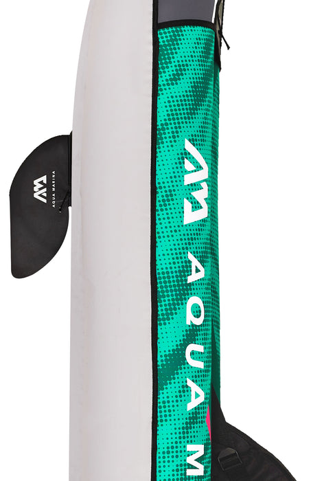 Aqua Marina, 1 personne, KAYAK RÉCRÉATIF - LAXO 9'4"- Ensemble KAYAK gonflable comprenant sac de transport, pagaie, aileron, pompe et siège de kayak