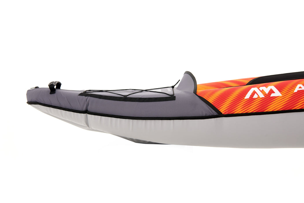 Aqua Marina TOURING KAYAK - MEMBA 10'10"- Ensemble KAYAK gonflable comprenant sac de transport, pagaie, aileron, pompe et siège de kayak
