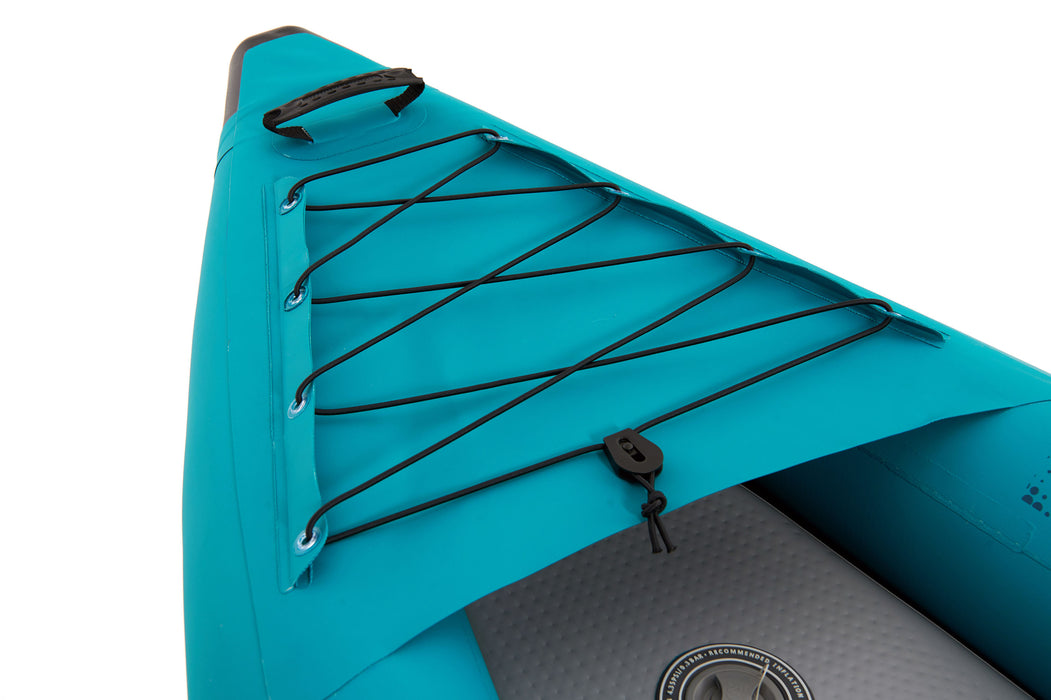 Aqua Marina, 1 personne, KAYAK POLYVALENT/EAU BLANCHE - STEAM 10'3"- Ensemble de kayak gonflable comprenant un sac de transport, une aileron, une pompe et un siège de kayak