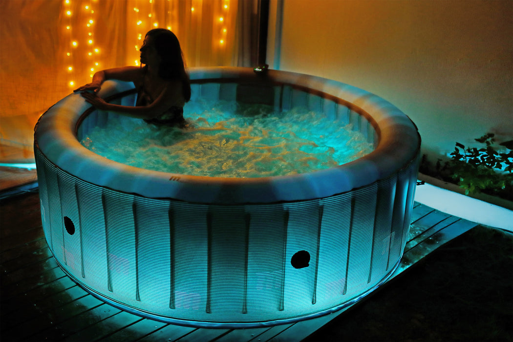 MSPA STARRY, COMFORT SERIES, Inflatable Hot Tub & Spa, LED - 6 Persons