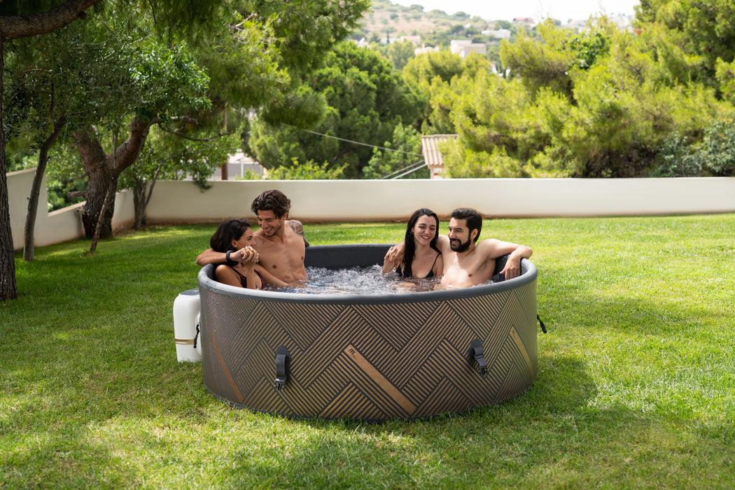 MSPA, MONO, FRAME SERIES, Rigid Inflatable Hot Tub & Spa, Wi-Fi, App Controlled, 138 Air Bubble System – 6 Person