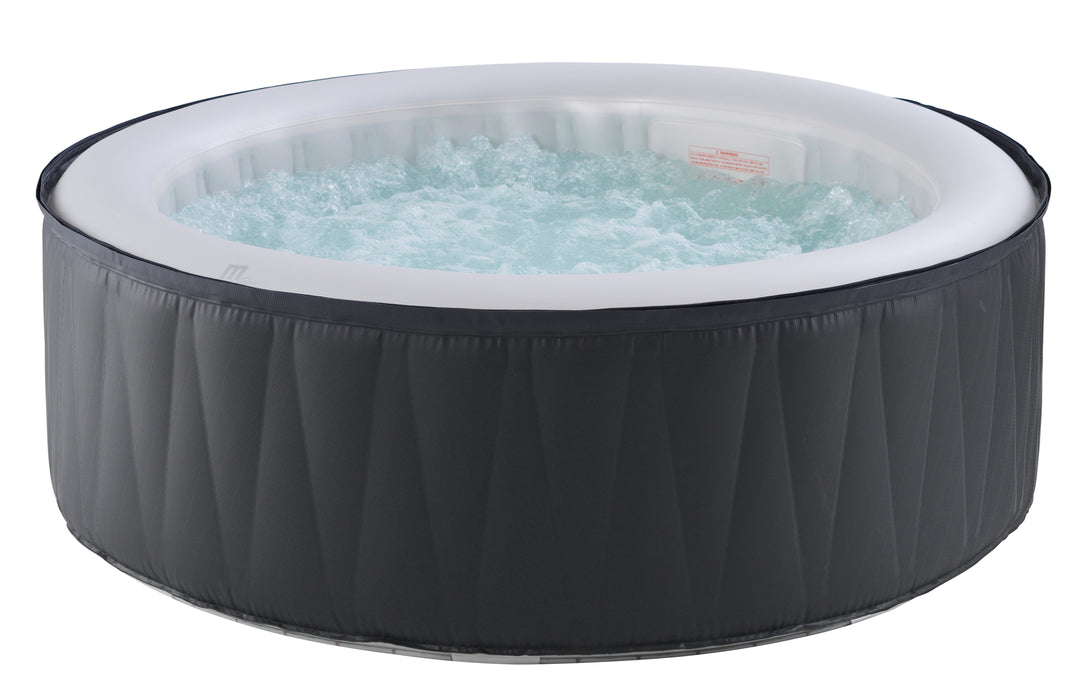 MSPA, AURORA, DELIGHT SERIES, Inflatable Hot Tub & Spa, 138 Air Bubble System, One Piece Quick Setup, Round - 6 Persons