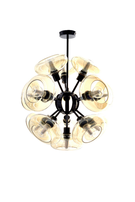 TRU De-LIGHT Glamorous Dandelion Lustre suspendu avec 14 ampoules/paquet